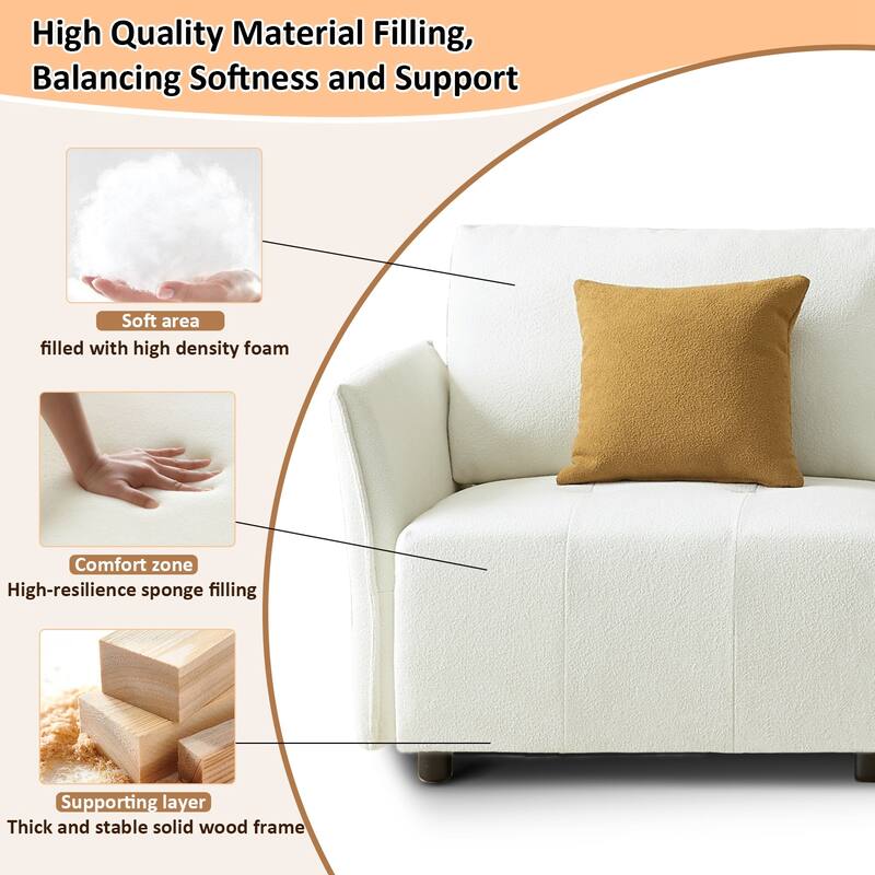 Modular Sofa With Ergonomic Design